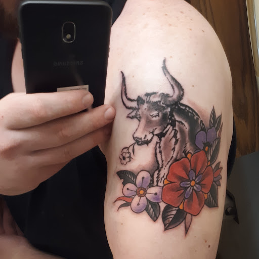 Explore krishna tattoo ideas, creative tattoo ideas in Chapel Hill, available at Golden Falcon Tattoo and Piercing