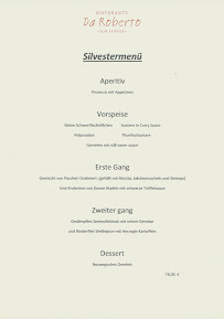 Carte du Ristorante Da Roberto Zum Skipper à Merzig