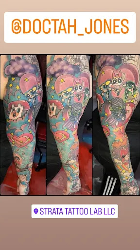Explore filler ideas for sleeve tattoos, creative tattoo ideas in Yucca Valley, available at Strata Tattoo Lab LLC