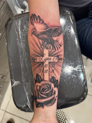 Explore clock tattoo ideas for men, creative tattoo ideas in Twentynine Palms, available at Adobe Tattoo