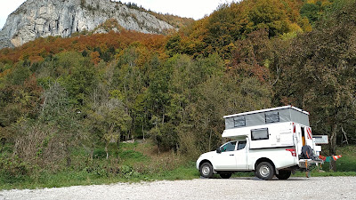 Parking du Rocher de la Chaux à Saint-Jean-d'Aulps