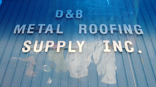 D & B Metal Roofing Supply in Anniston, Alabama