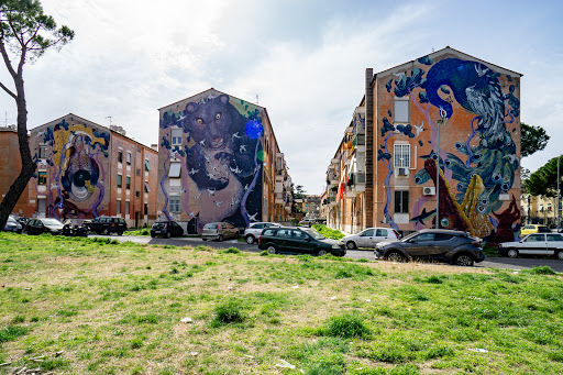 Luoghi arte di strada Roma