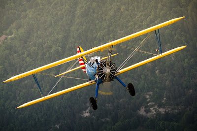 Stearman Roanne - Superbe Aile Formation à Saint-Léger-sur-Roanne