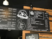 Carte du 3h's burger & chicken Köln à Cologne