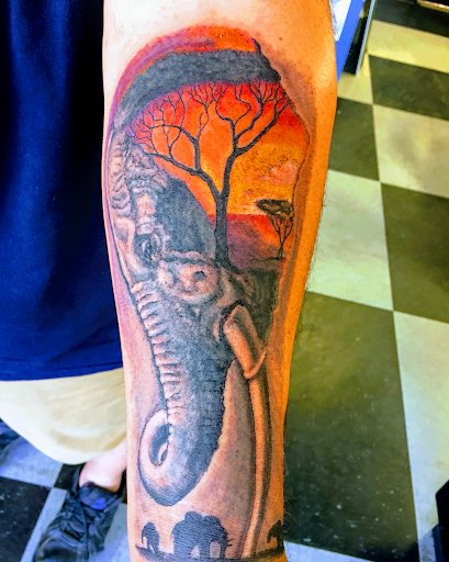 Explore stick poke tattoo ideas, creative tattoo ideas in San Angelo, available at A1 Tattoos and Piercings
