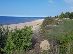 Foto van Tujas beach met recht en lang