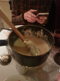 Fondue du Restaurant français Le Vieux Bistrot : Spécialité Fromage, Fondue , Raclette, Pierrades à Paris - n°10