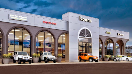 Car Dealer «Koons Tysons Chrysler Dodge Jeep Ram», reviews and photos, 2050 Chain Bridge Rd, Vienna, VA 22182, USA