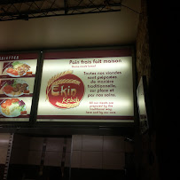 Menu / carte de Ekin Kebab à Dijon
