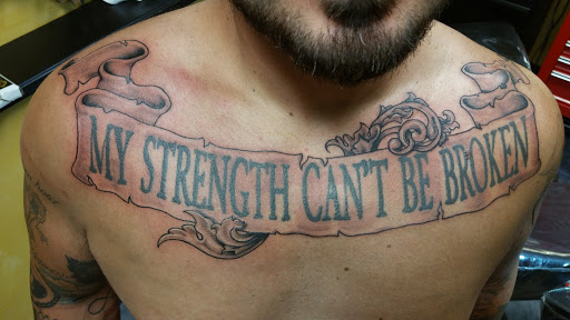 Explore cosmos flower tattoo ideas, creative tattoo ideas in Foley, available at Black Sheep Custom Tattoos and Piercings