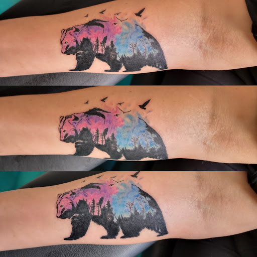 Explore arizona tattoo ideas, creative tattoo ideas in Traverse City, available at Pinups & Needles