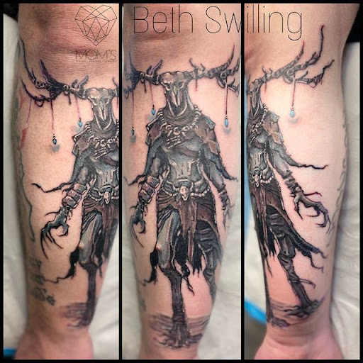 Explore elephant tattoo ideas for females, creative tattoo ideas in Spokane, available at Moms Custom Tattoo & Body Piercing