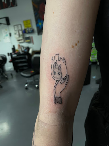 Explore silly tattoo ideas, creative tattoo ideas in Meridian, available at Creative Pain Tattoo Studio
