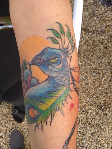 Explore vet tech tattoo ideas, creative tattoo ideas in Moline, available at Bleeding Art Studio