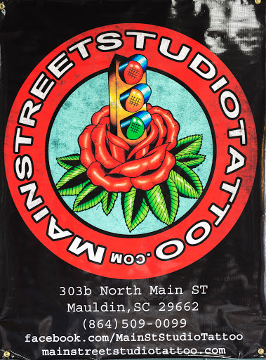Tattoo Shop «Main Street Tattoo», reviews and photos, 303 N Main St, Mauldin, SC 29662, USA