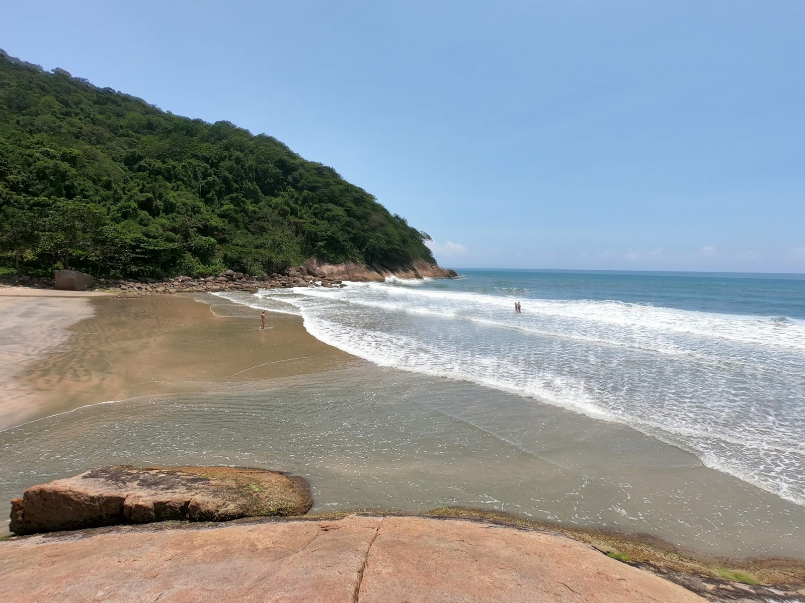 Zdjęcie Praia de Fora z powierzchnią drobny beżowy piasek