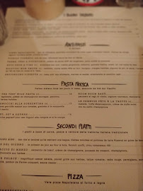 East Mamma à Paris menu