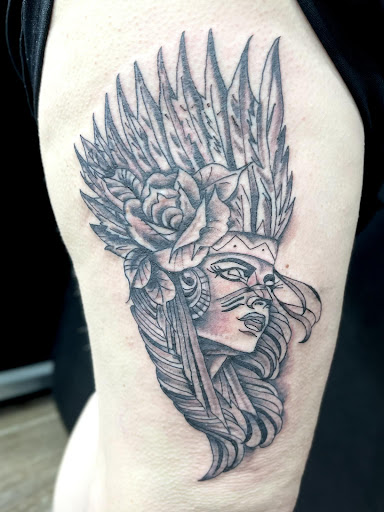 Explore snake tattoo idea, creative tattoo ideas in Georgetown, available at One Love Tattoos