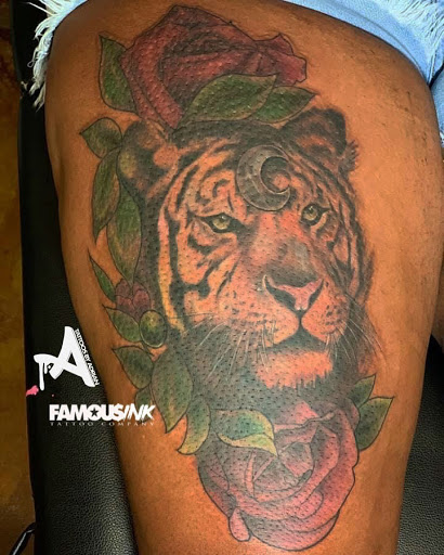 Explore poison ivy tattoo ideas, creative tattoo ideas in Hammond, available at Famous Ink, Inc.