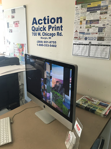 Print Shop «Action Quick Print Plus», reviews and photos, 700 W Chicago Rd # A, Sturgis, MI 49091, USA