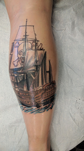 Explore tattoo ideas on thigh, creative tattoo ideas in Boulder, available at Bolder Ink