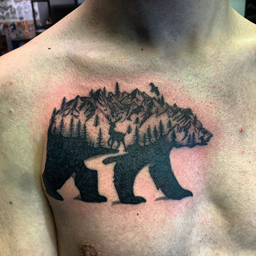 Explore fighting rooster tattoo ideas, creative tattoo ideas in Hudson Falls, available at ALTERED ADDICTION TATTOOS