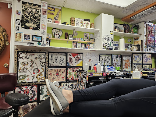 Explore collar bone tattoo ideas, creative tattoo ideas in Media, available at Baker Street Tattoo