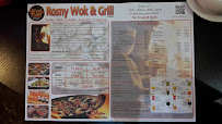 Restaurant chinois ROSNY WOK GRILL à Rosny-sous-Bois (le menu)