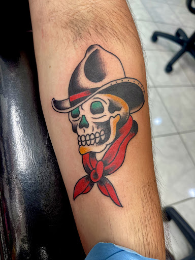 Explore fishing pole tattoo ideas, creative tattoo ideas in Honolulu, available at Sacred Art Tattoo Waikiki