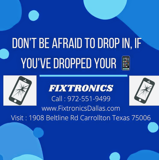 Electronics Repair Shop «Fixtronics - Cell Phone & Electronics Repair», reviews and photos, 1908 E Belt Line Rd, Carrollton, TX 75006, USA