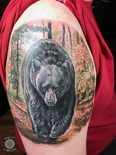 Explore small tattoo placement ideas, creative tattoo ideas in Concord, available at Arrows and Embers Custom Tattoo