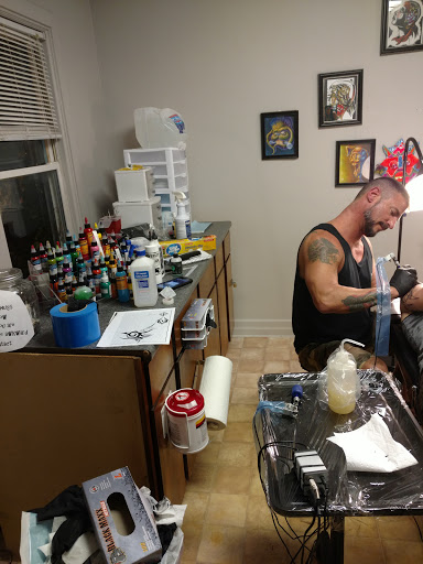 Tattoo Shop «Sacred Art Tattoos», reviews and photos, 897 W McClain Ave, Scottsburg, IN 47170, USA