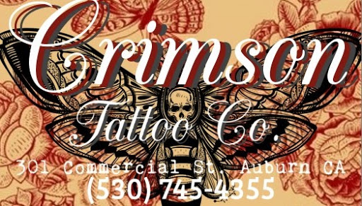 Crimson Tattoo Co., 301 Commercial St, Auburn, CA 95603, USA, 