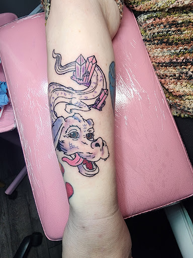 Explore tattoo cover up ideas for cross, creative tattoo ideas in Puyallup, available at Blvck Widow Ink