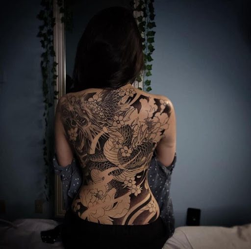 Explore patchy tattoo ideas, creative tattoo ideas in Garland, available at Infamous Art Studio