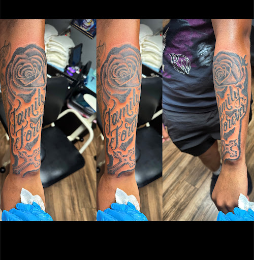 Explore blackbeard tattoo ideas, creative tattoo ideas in Hudson Falls, available at ALTERED ADDICTION TATTOOS