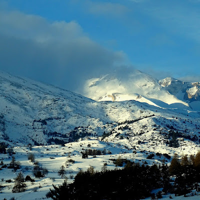 Massif du Dévoluy à Châtel-en-Trièves