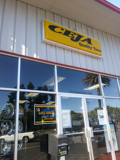 Tire Shop «Ceja Quality Tires», reviews and photos, 51 Healdsburg Ave, Healdsburg, CA 95448, USA