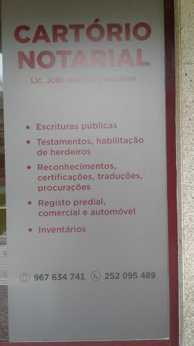 Cartório Notarial Vila do Conde - João Gabriel Gonçalves - Vila do Conde