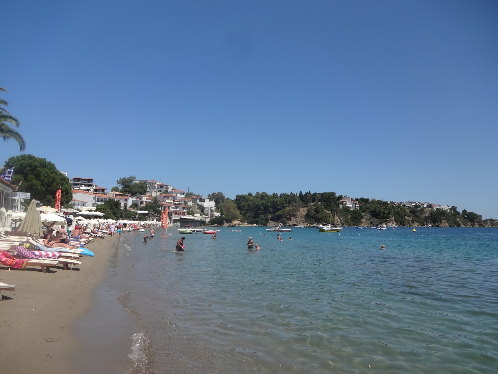 Zdjęcie Paralia Megali Ammos obszar udogodnień