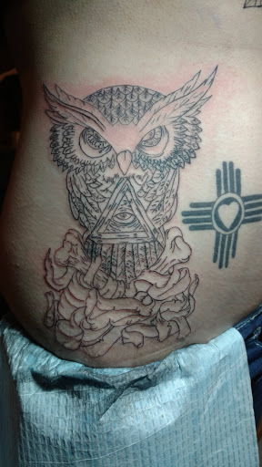Explore 911 tattoo ideas, creative tattoo ideas in Espanola, available at Daydreamer Tattoo