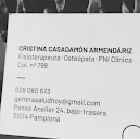 Cristina Casadamón Armendáriz - cca - generasaludhoy en Pamplona