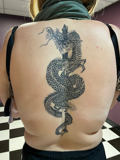 Explore desert tattoo ideas, creative tattoo ideas in Georgetown, available at Iron Rite Tattoo South
