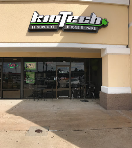 Electronics Repair Shop «Kintech Phone Repair / Cyber Lounge / Computer Support», reviews and photos, 17452 Northwest Fwy, Houston, TX 77040, USA