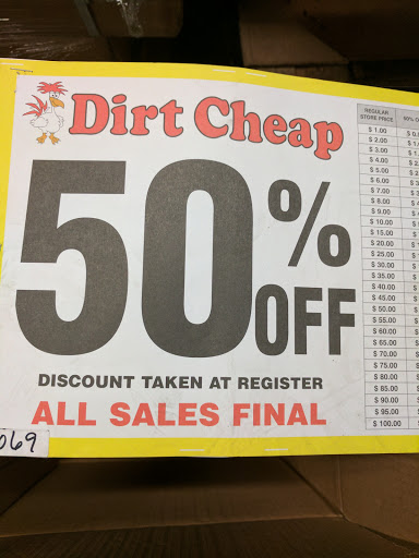 Discount Store «Dirt Cheap», reviews and photos, 12444 Florida Blvd, Baton Rouge, LA 70815, USA