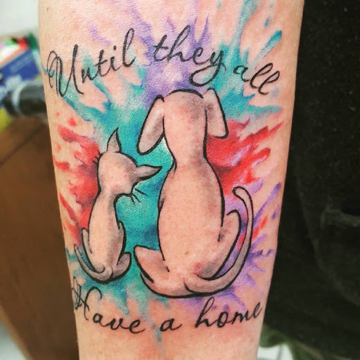 Explore tattoo ideas for happiness, creative tattoo ideas in Knoxville, available at Archangel Custom Ink Tattoo & Piercing