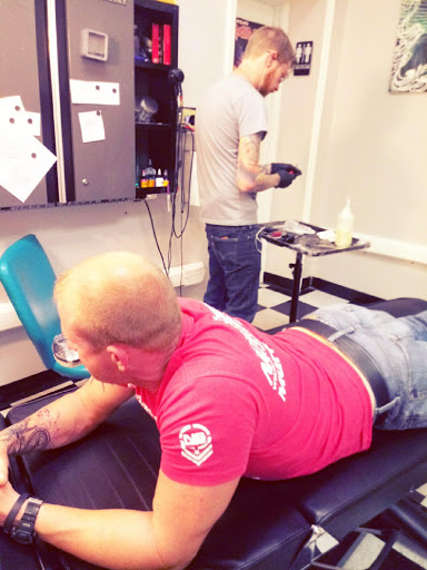 Tattoo Shop «Chrome Halo Tattoo & Body Piercing», reviews and photos, 517 W Main St, Murfreesboro, TN 37129, USA