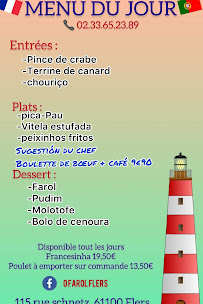 Menu / carte de O FAROL FLERS à Flers