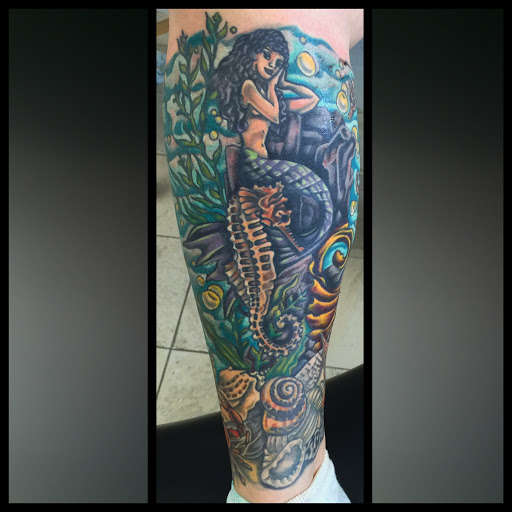 Explore tattoo ideas men arm, creative tattoo ideas in Peterborough, available at Eternal Alchemy Tattoo